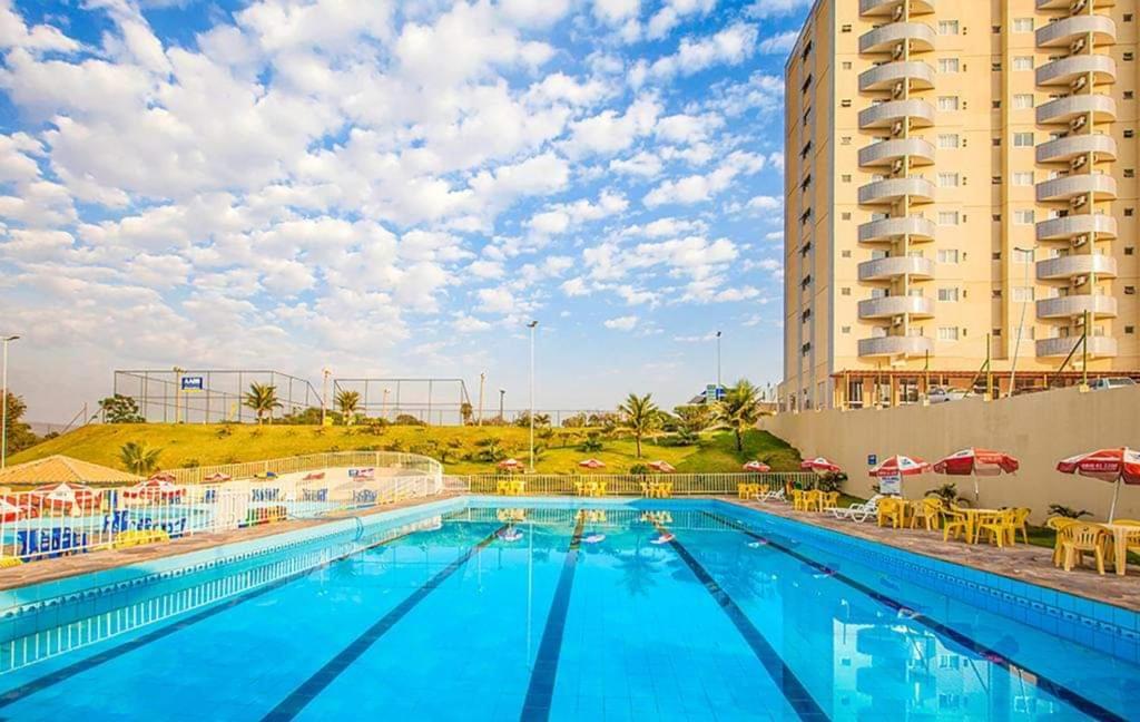 Hotel Golden Dolphin Resort - Flat No Decimo Andar Quarto Com Varanda Caldas Novas Ngoại thất bức ảnh