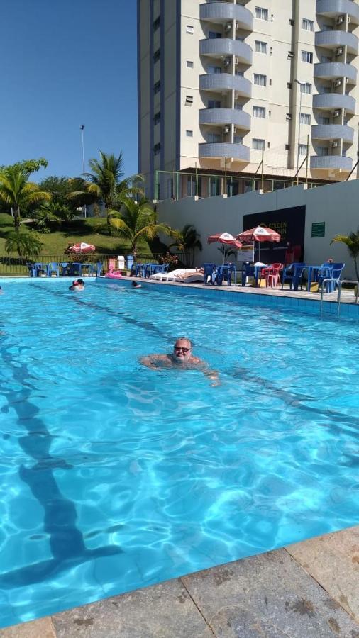 Hotel Golden Dolphin Resort - Flat No Decimo Andar Quarto Com Varanda Caldas Novas Ngoại thất bức ảnh