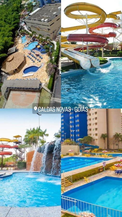 Hotel Golden Dolphin Resort - Flat No Decimo Andar Quarto Com Varanda Caldas Novas Ngoại thất bức ảnh
